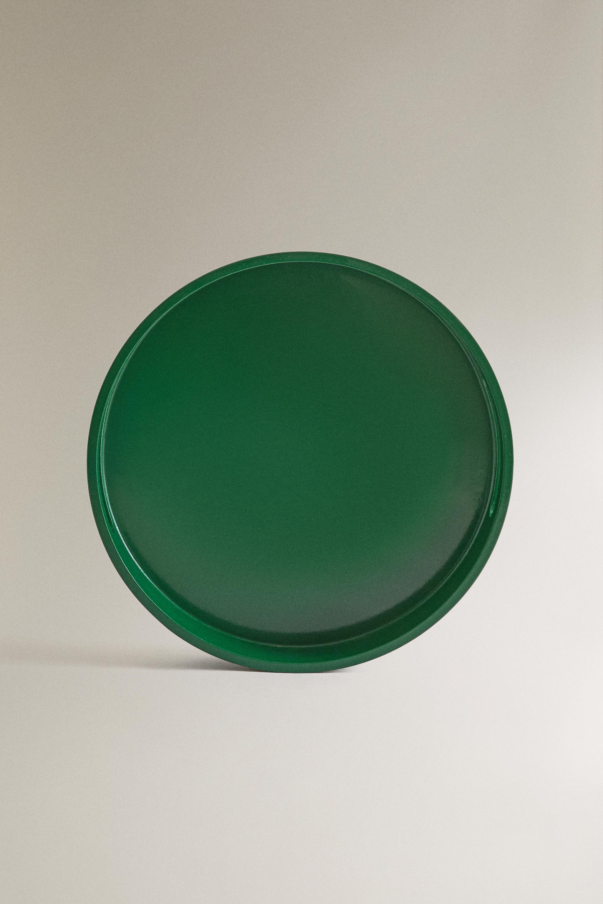 PLATEAU ROND LAQUÉ